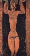 Amedeo Modigliani Caryatide oil painting reproduction